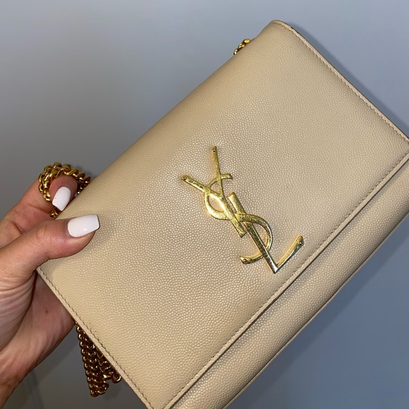 YSL New Small Kate Nude Bag - Picture 5 of 13